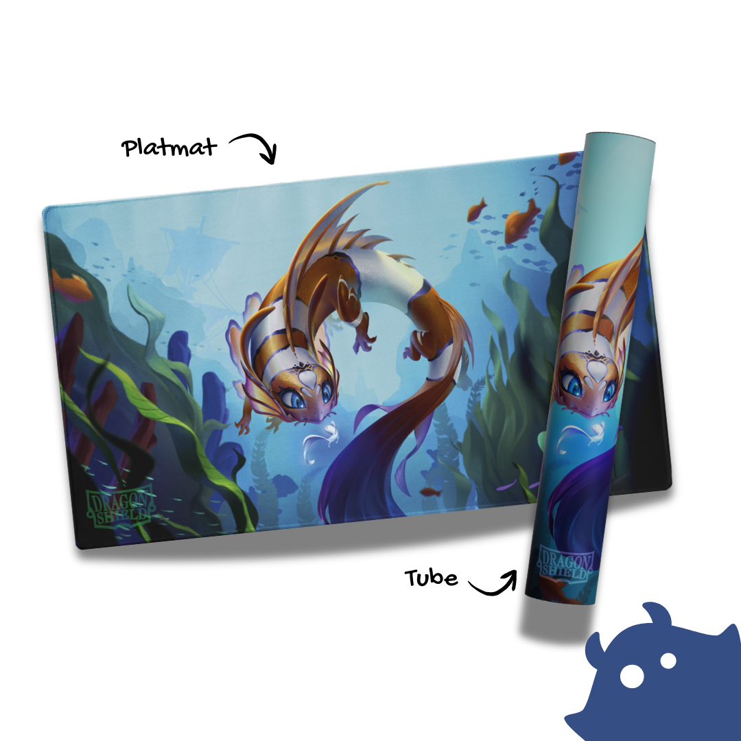 The Cinderfin - Dragon Shield Playmat & Tube