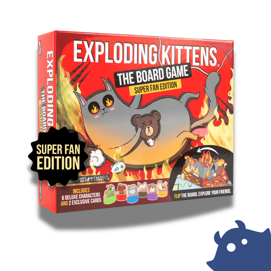 Exploding Kittens - The Board Game - Super Fan Edition