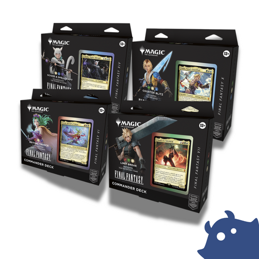 Final Fantasy - Commander Full Set of 4 - Magic: The Gathering