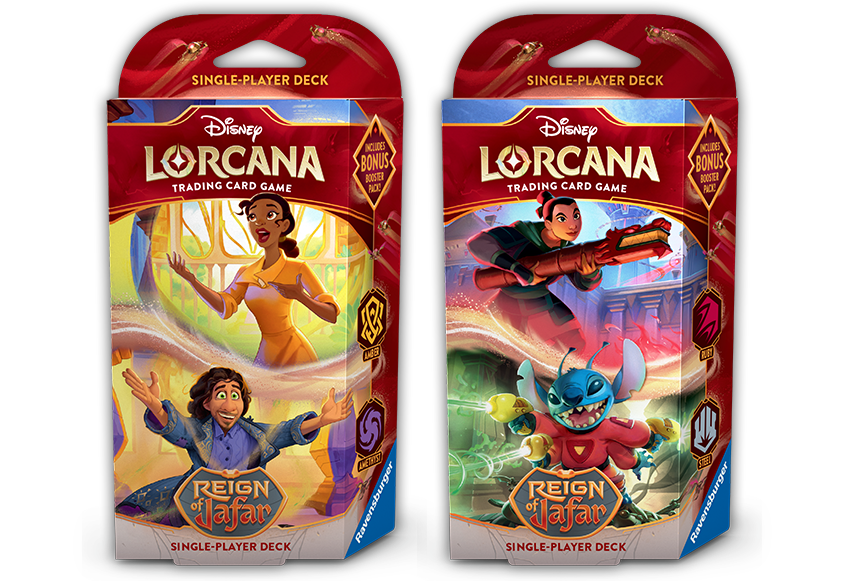 Disney Lorcana Reign of Jafar Starter Decks