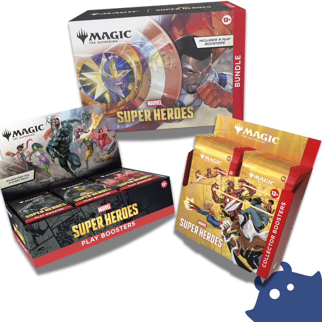 Marvel Super Heroes - Collection 3 - Play Booster, Collector Booster and Bundle Box