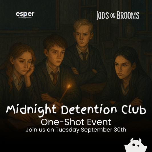 Midnight Detention Club: Kids on Brooms One-Shot Adventure