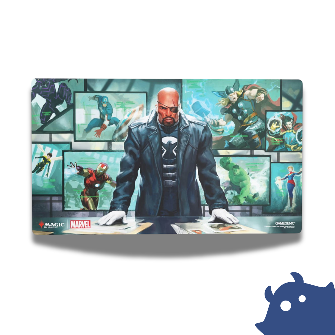 Playmat: Prime Playmat: Magic: The Gathering: Marvel Super Heroes - Director Nick Fury