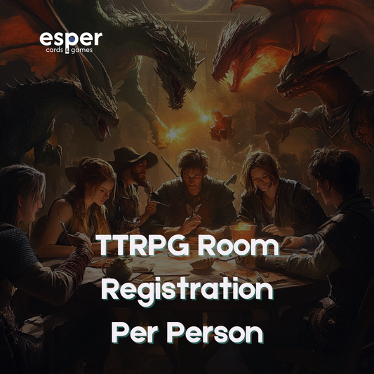 TTRPG Room Registration - Per Person