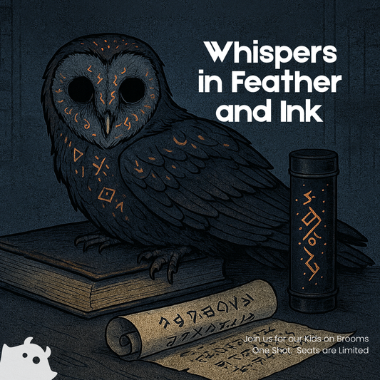 Whispers in Feather and Ink:  Kids on Brooms One-Shot Adventure