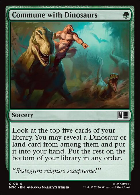 Commune with Dinosaurs
