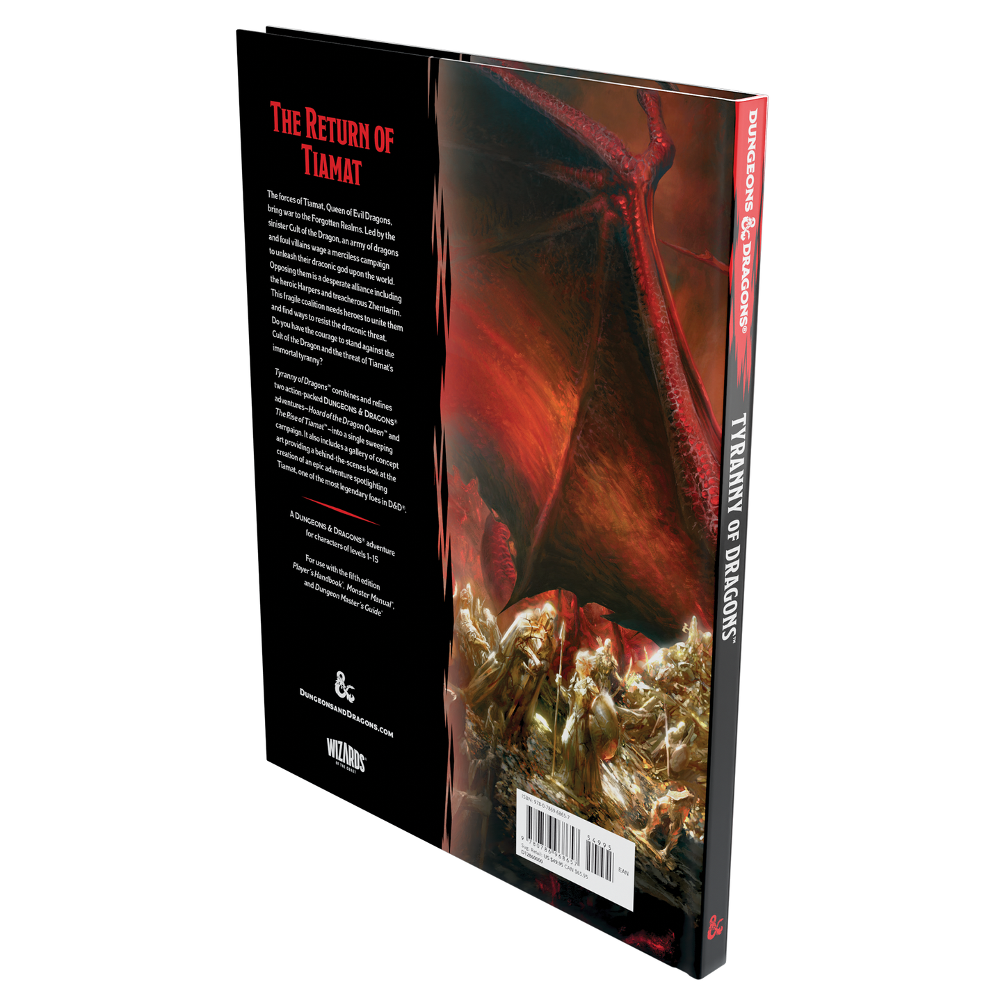 Dungeons & Dragons Tyranny of Dragons - 5e - Hard Cover