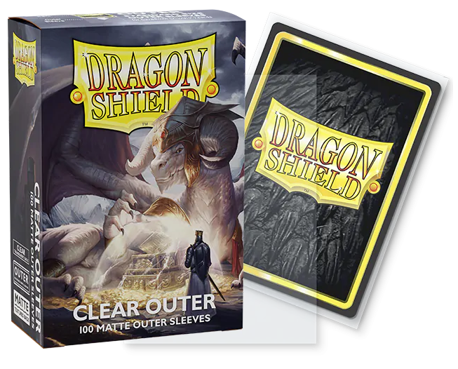 Dragon Shield - Matte Clear Outer Sleeves