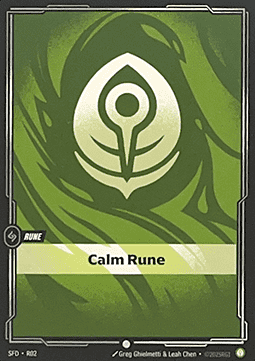 Calm Rune