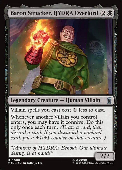 Baron Strucker, HYDRA Overlord