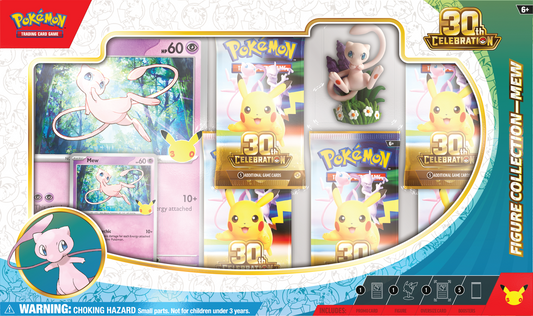 Pokémon 30th Celebration Mew / Mewtwo Figure Collection