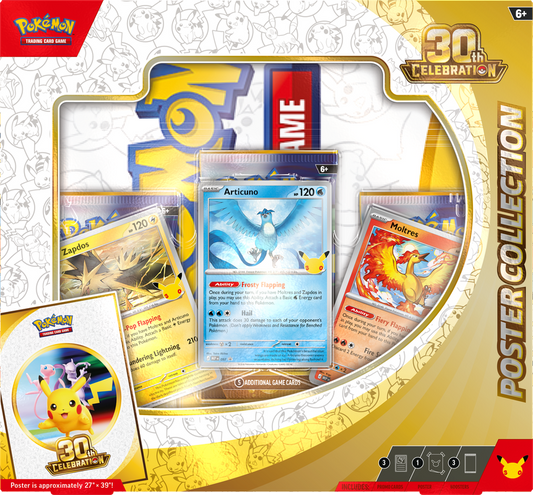 Pokémon 30th Celebration Poster Collection